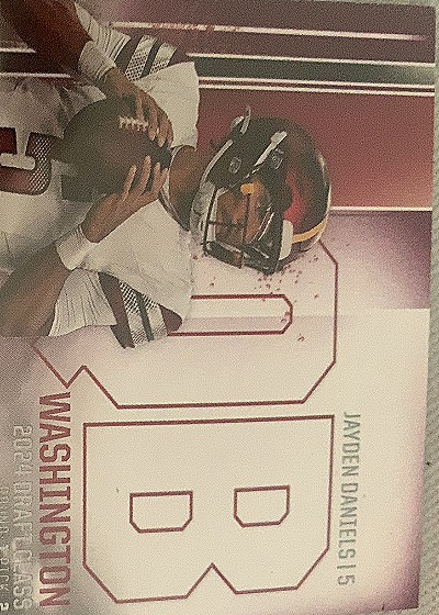 2024 Topps Signature #SB-JD Jayden Daniels — front