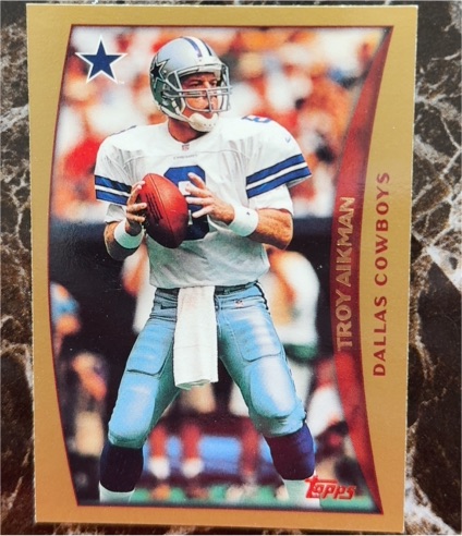 1998 Topps #75 Troy Aikman — front