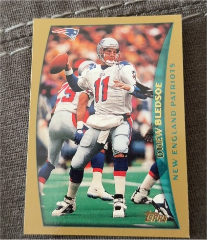 1998 Topps Season Opener #105 Drew Bledsoe — front