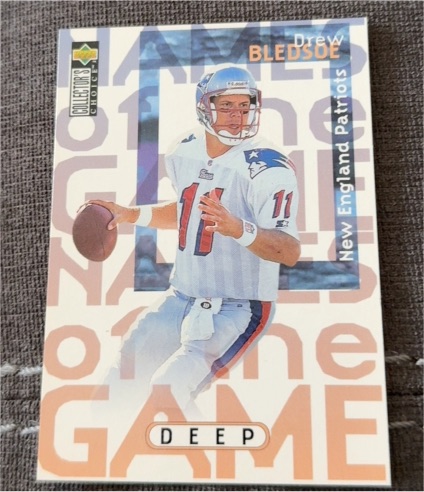 1997 Upper Deck Collector's Choice #76 Drew Bledsoe — front