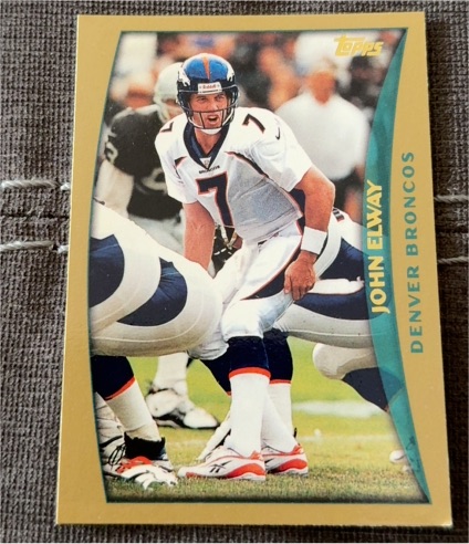 1998 Topps #300 John Elway — front