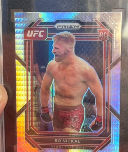 2023 Panini Prizm UFC #103 Bo Nickal — front