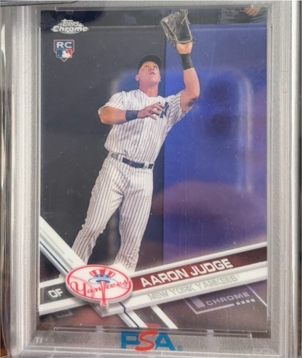 2017 Topps Chrome #287 Aaron Judge — front