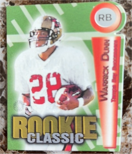 1997 Fleer Goudey II Rookie Classic Warrick Dunn — front