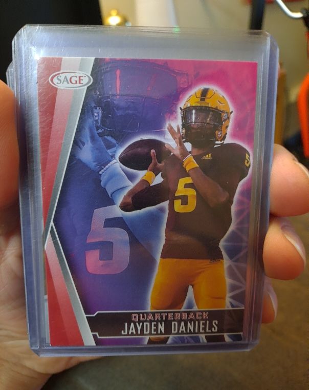 2022 Sage Low Series #23 Jayden Daniels — front