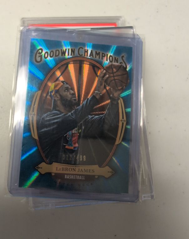 2020 Upper Deck Goodwin Champions #GB-10 LeBron James — front
