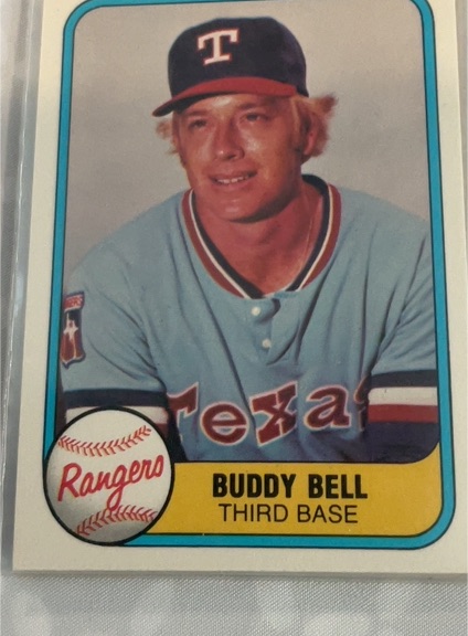 1981 Fleer #440 Buddy Bell — front
