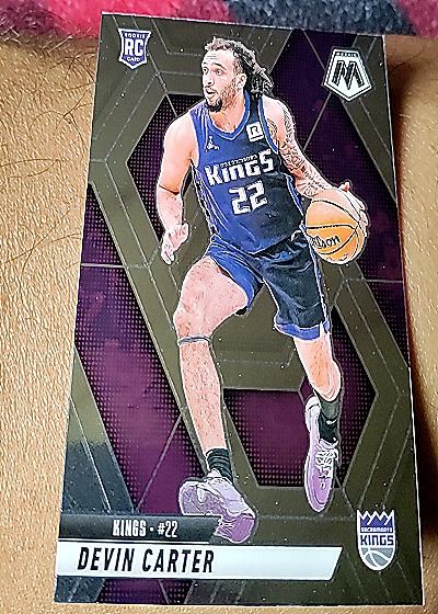 2019-20 Panini Mosaic #RC Devin Carter — front