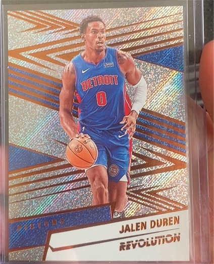 2024-25 Panini Revolution #47 Jalen Duren — front