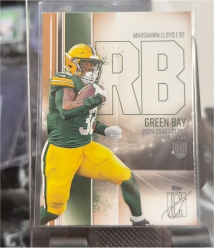 2024 Topps Signature Class #110 Marshawn Lloyd — front