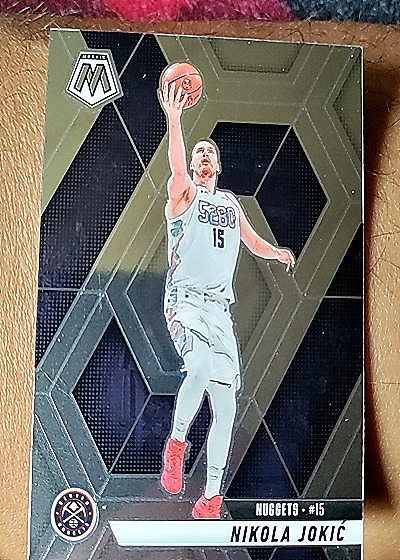 2024-25 Panini Mosaic #15 Nikola Jokic — front