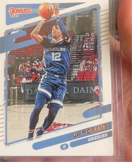 2021-22 Panini Donruss #76 Ja Morant — front
