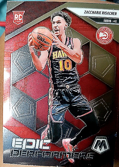 2023-24 Panini Prizm #10 Zaccharie Risacher — front