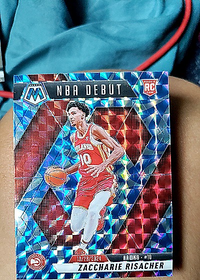 2024-25 Panini Mosaic NBA Debut #269 Zaccharie Risacher — front
