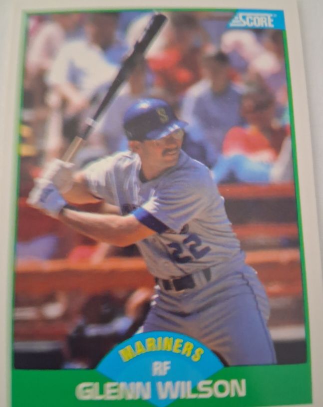 1989 Score #106 Glenn Wilson — front