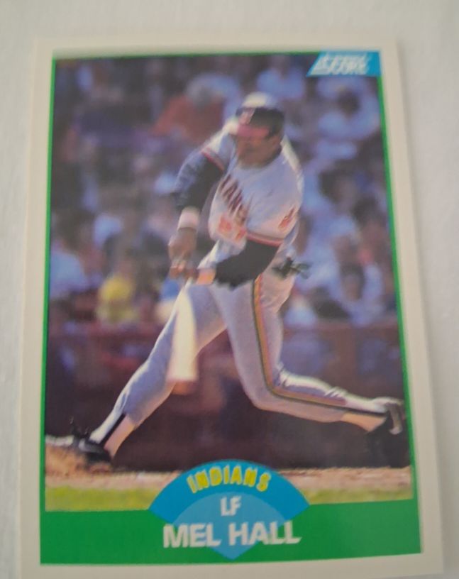 1989 Score #17 Mel Hall — front