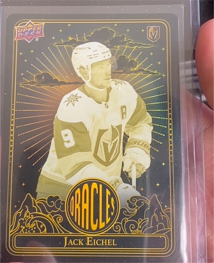 2024-25 Upper Deck Oracles #O-30 Jack Eichel — front