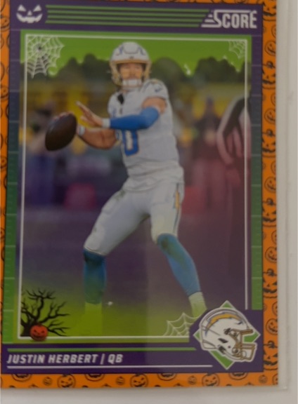 2024 Panini Score-A-Treat #163 Justin Herbert — front