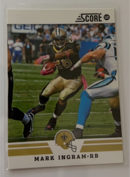 2012 Score #26 Mark Ingram — front