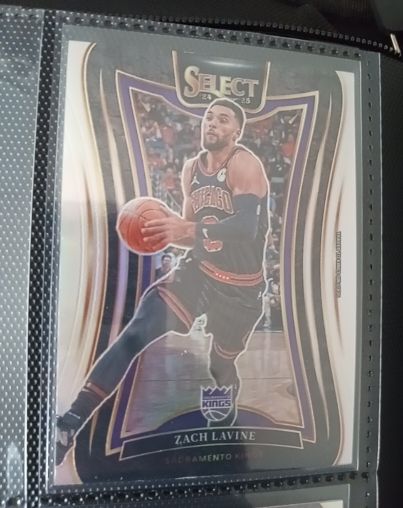 2024-25 Panini Select #25 Zach LaVine — front