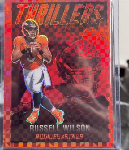 2022 Panini Rookies & Stars Thrillers #TH-8 Russell Wilson — front