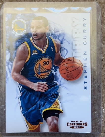 2012 Panini Contenders #24 Stephen Curry — front
