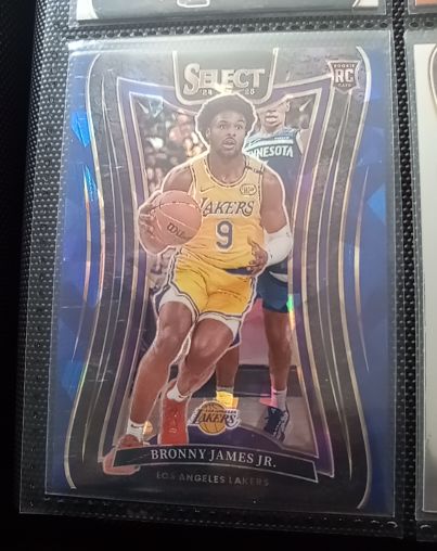 2024-25 Panini Select #369 Bronny James Jr. — front
