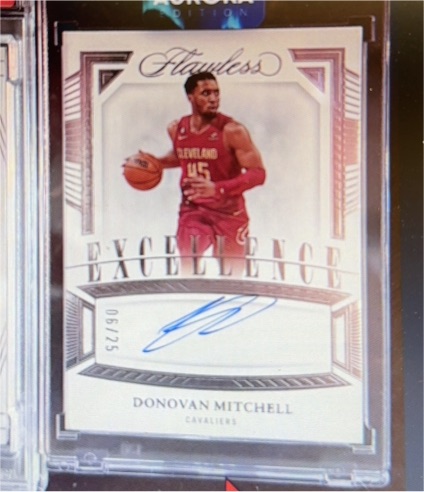 2022-23 Panini Flawless Excellence #06 Donovan Mitchell — front