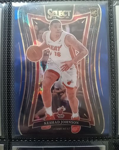 2024-25 Panini Select #387 Keshad Johnson — front