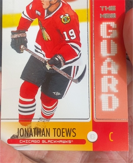 2008-09 Upper Deck The New Guard #NE10 Jonathan Toews — front