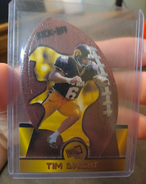 1998 Press Pass Kick-Off #KO27 Tim Dwight — front