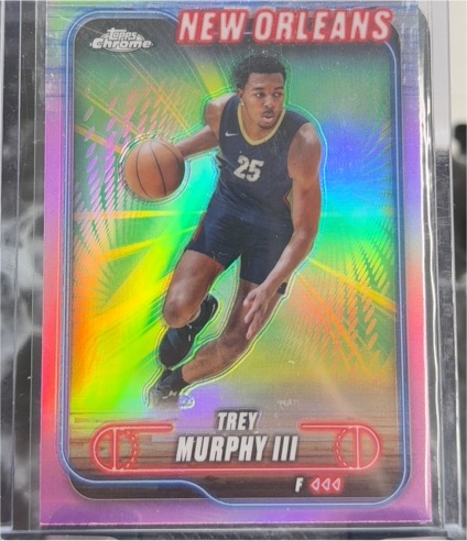 2024-25 Topps Chrome #144 Trey Murphy III — front