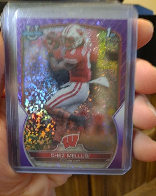 2022 Bowman University Chrome #86 Chez Mellusi — front