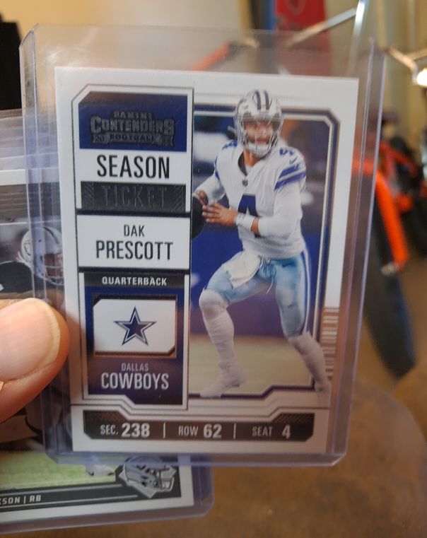 2023 Panini Contenders Season Ticket #28 Dak Prescott — front