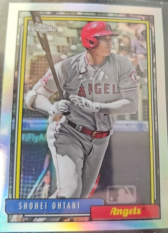 2021 Topps Update #T92-4 Shohei Ohtani 1992 Topps Redux — front