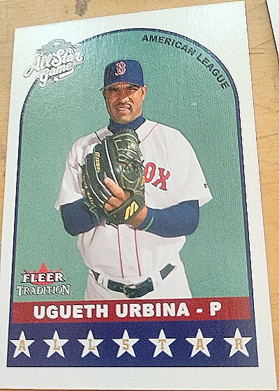 2002 Fleer Tradition Update #U328 Ugueth Urbina — front
