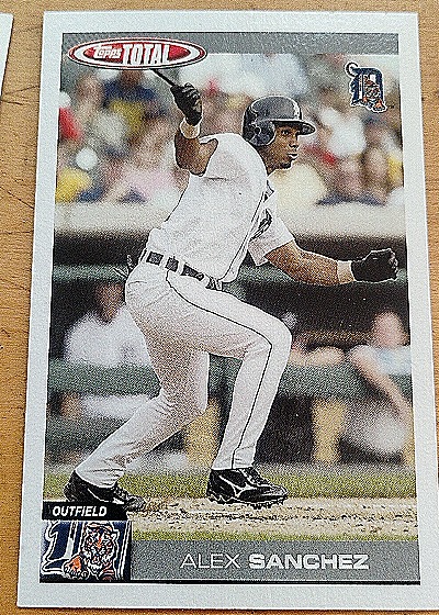1990 Topps Total #459 Alex Sanchez — front