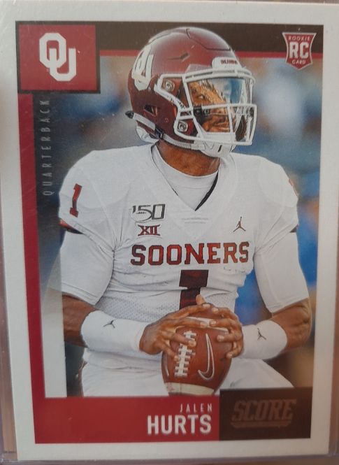 2020 Panini Score #358 Jalen Hurts — front