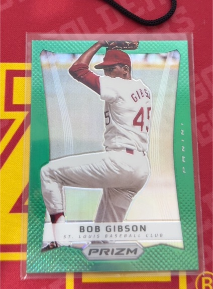 2012 Panini Prizm #137 Bob Gibson — front