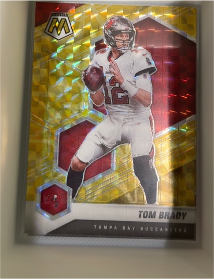 2021 Panini Mosaic #186 Tom Brady — front