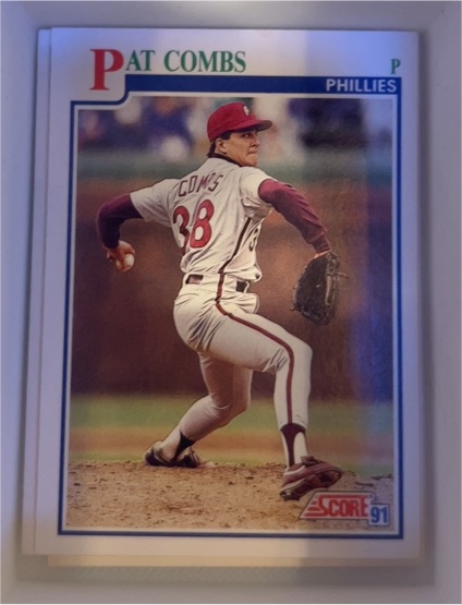 1991 Score #440 Pat Combs — front