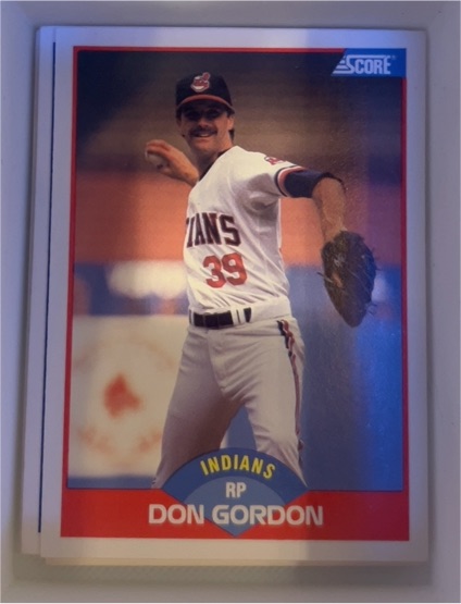 1989 Score #547 Don Gordon — front