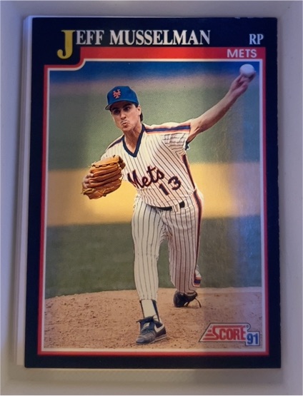 1991 Score #294 Jeff Musselman — front