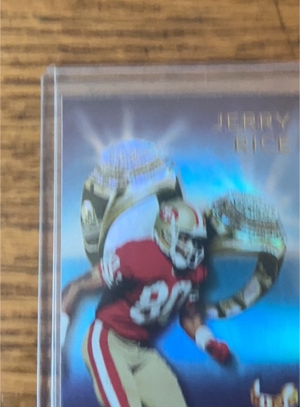 1994 Topps Stadium Club Ring Leaders #6 Jerry Rice — front