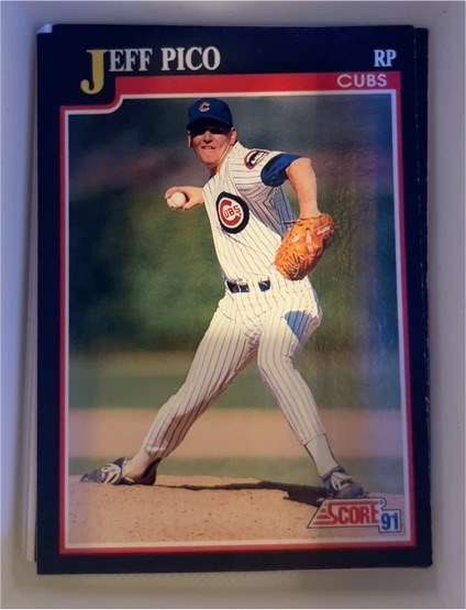 1991 Score #326 Jeff Pico — front