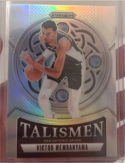 2024-25 Panini Prizm #10 Victor Wembanyama Talismen — front