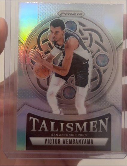 2024-25 Panini Prizm Talisman #10 Victor Wembanyama — front