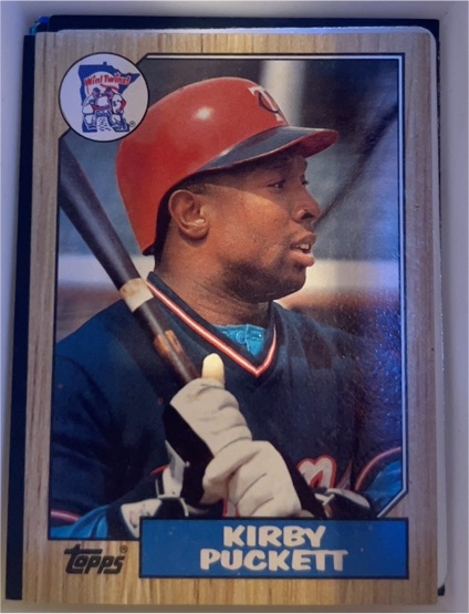 1987 Topps #450 Kirby Puckett — front