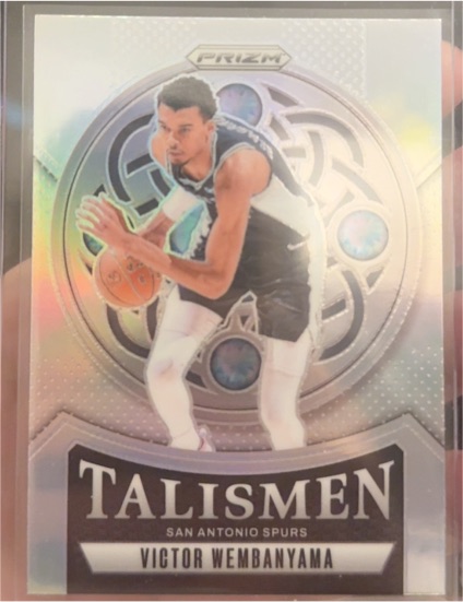 2024-25 Panini Prizm #10 Victor Wembanyama Talismen — front