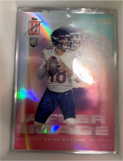2024 Topps Signature Class After Image #AI-6 Caleb Williams — front